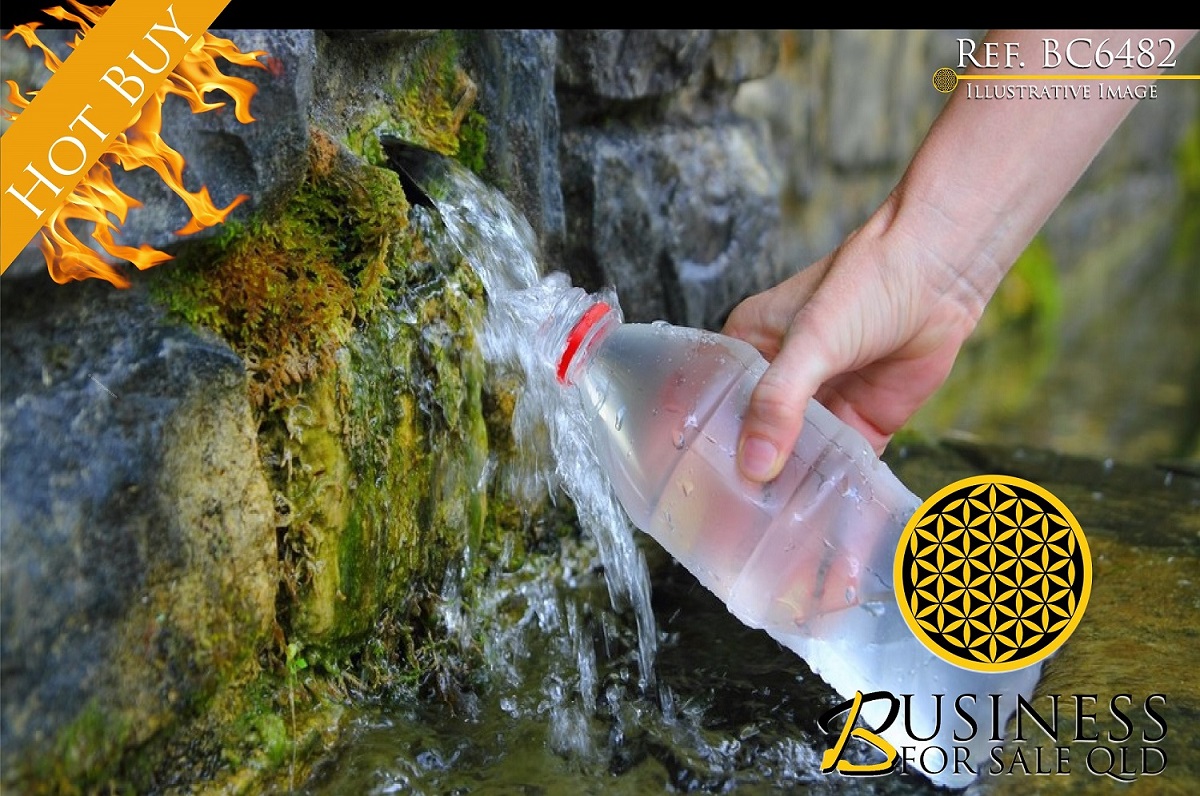 Spring water shop company for sale